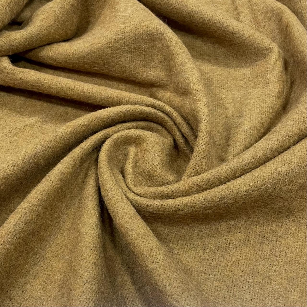 Ткань пальтовая шерсть Горчичный (24757927) Ткань пальтовая шерсть Горчичный (24757927)