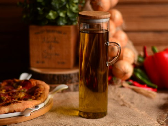 Бутылка для масла универсальная OMS Amedea с деревянной крышкой 750 мл (9116-2)