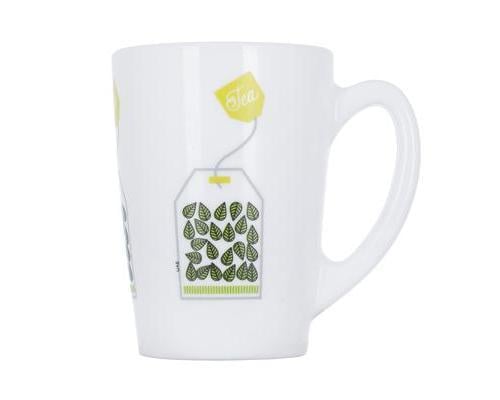 Чашка Luminarc Morning Green Tea склокераміка 320 мл Бiлий (PK5146)