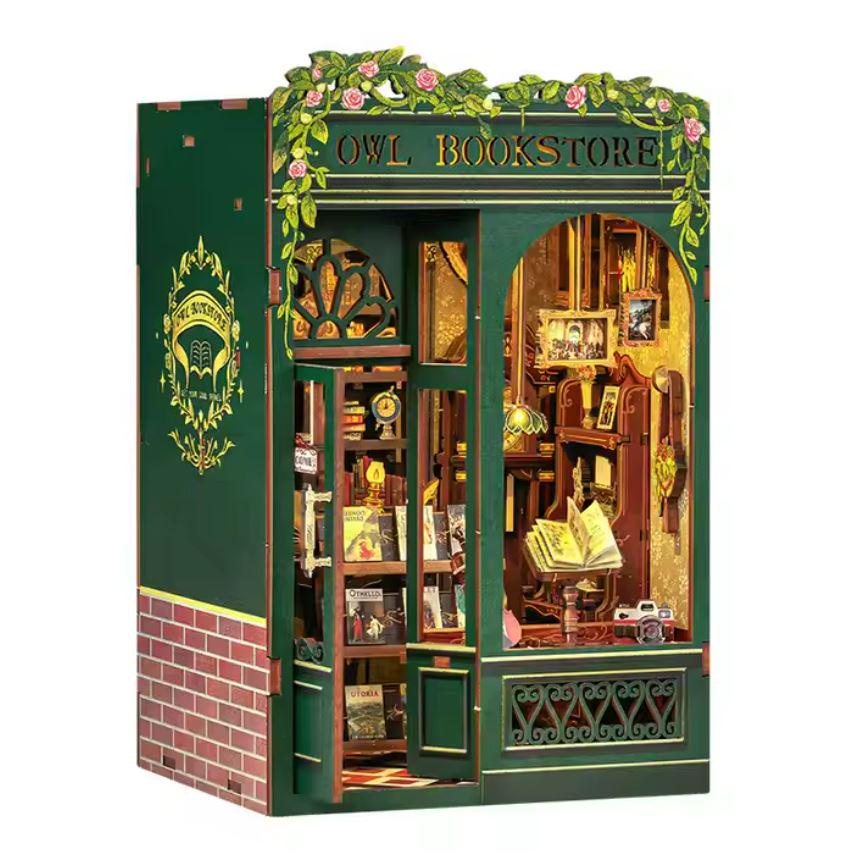 Румбокс книжный 3D DIY CuteBee Бук Нук Британский книжный магазин