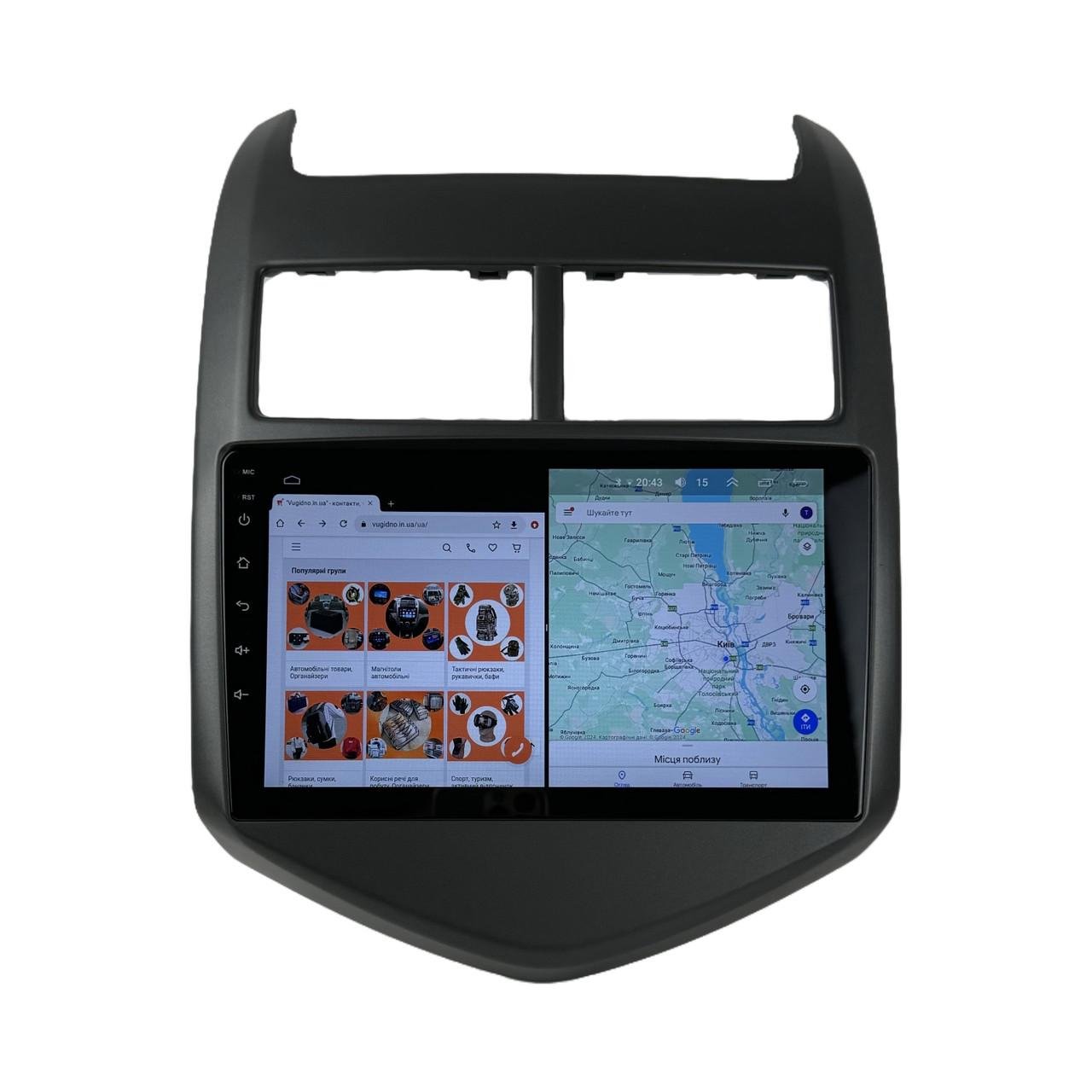 Автомагнитола для Chevrolet Aveo 2011-2015 4G/XyAuto/8 core/DSP Sound/CarPlay/Android (М-ШАн-9-Т5)