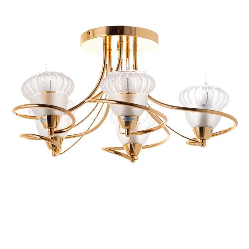 Люстра стельова Light House ES-15731/5 Золотий