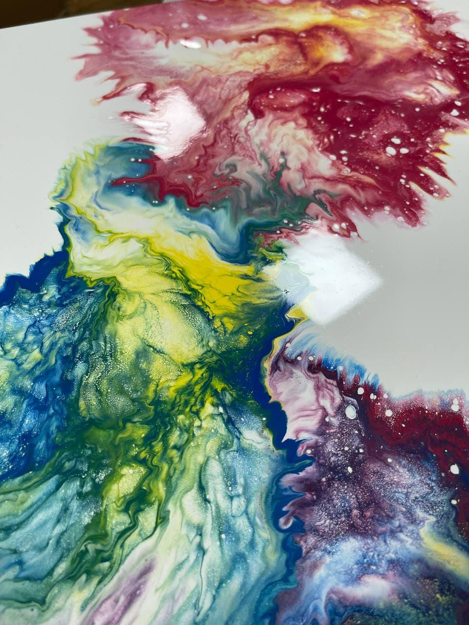 Епоксидна смола Fluid art 3 кг - фото 3 Епоксидна смола Fluid art 3 кг - фото 3