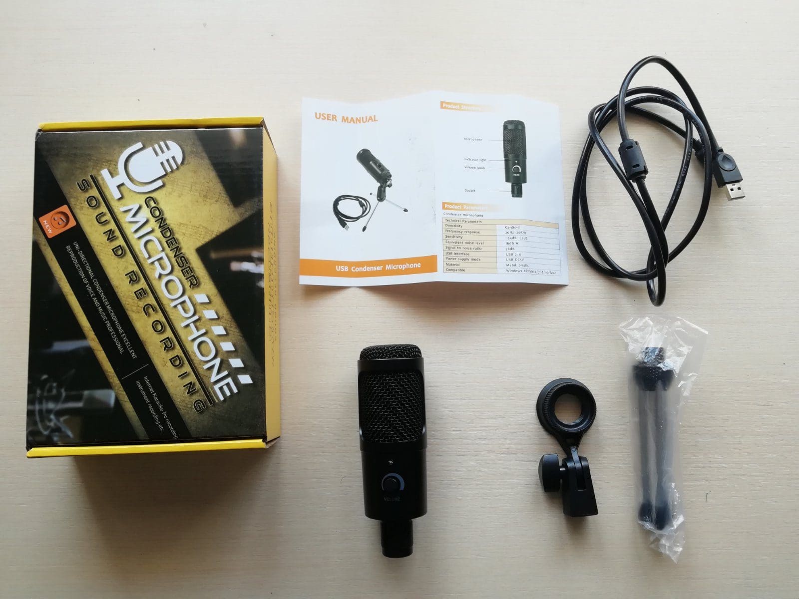 Мікрофон Folem DM-18 USB (669-1) - фото 6 Мікрофон Folem DM-18 USB (669-1) - фото 6