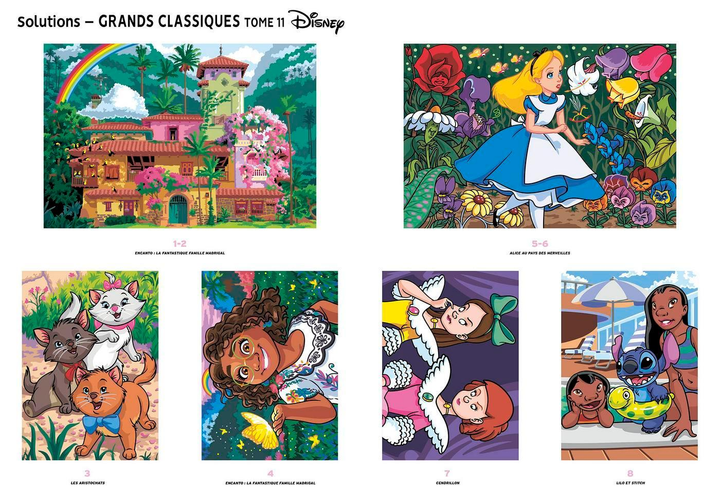 Розмальовки Les Grands classiques Tome 11 disney за номерами (525401029) - фото 3 Розмальовки Les Grands classiques Tome 11 disney за номерами (525401029) - фото 3