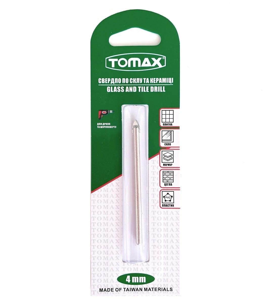 Сверло по плитке TOMAX и стеклу 4 мм (1415214887)