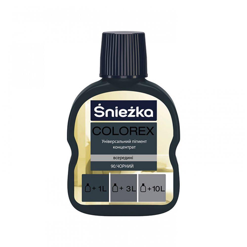 Барвник Sniezka COLOREX №90 100 мл Чорний (28715773)