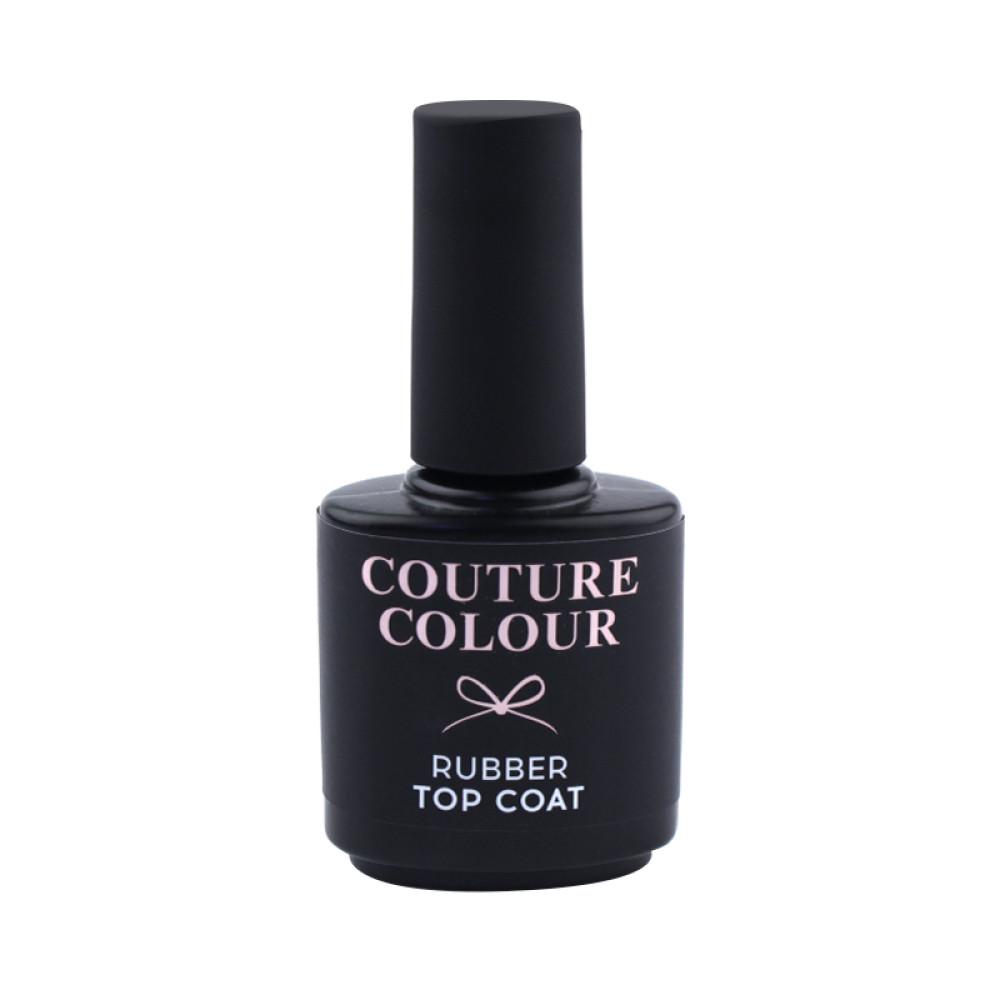 Топ каучуковый для гель-лака Couture Colour Rubber Top Coat 15 мл (2907928991855)