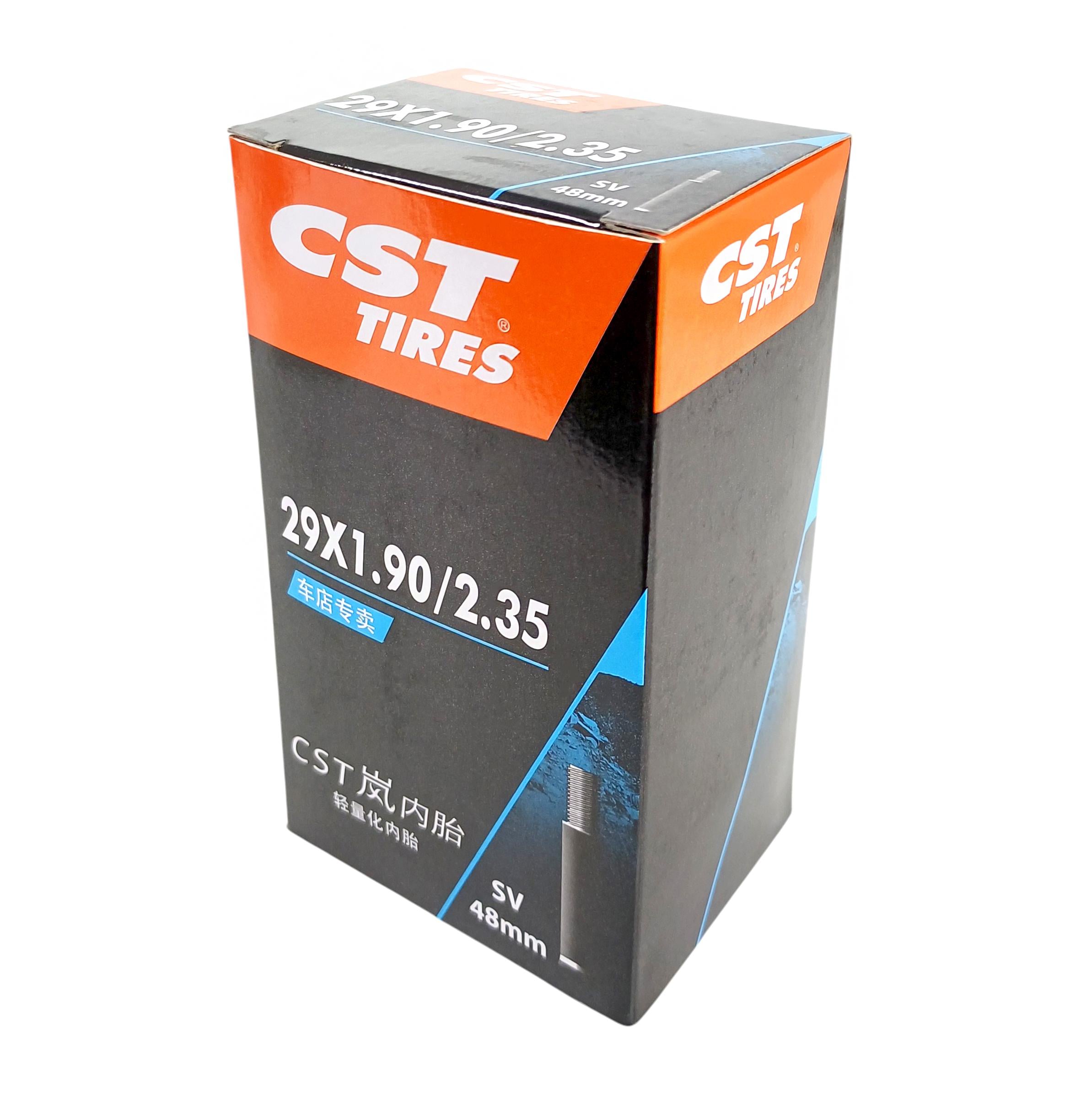 Камера велосипедная CST 29x1,90/2,35 AV 48 мм (G0002298) Камера велосипедная CST 29x1,90/2,35 AV 48 мм (G0002298)