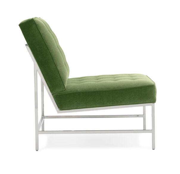 Кресло мягкое JecksonLoft Босс Люкс на металлическом каркасе велюр Зеленый (046) - фото 3 Кресло мягкое JecksonLoft Босс Люкс на металлическом каркасе велюр Зеленый (046) - фото 3