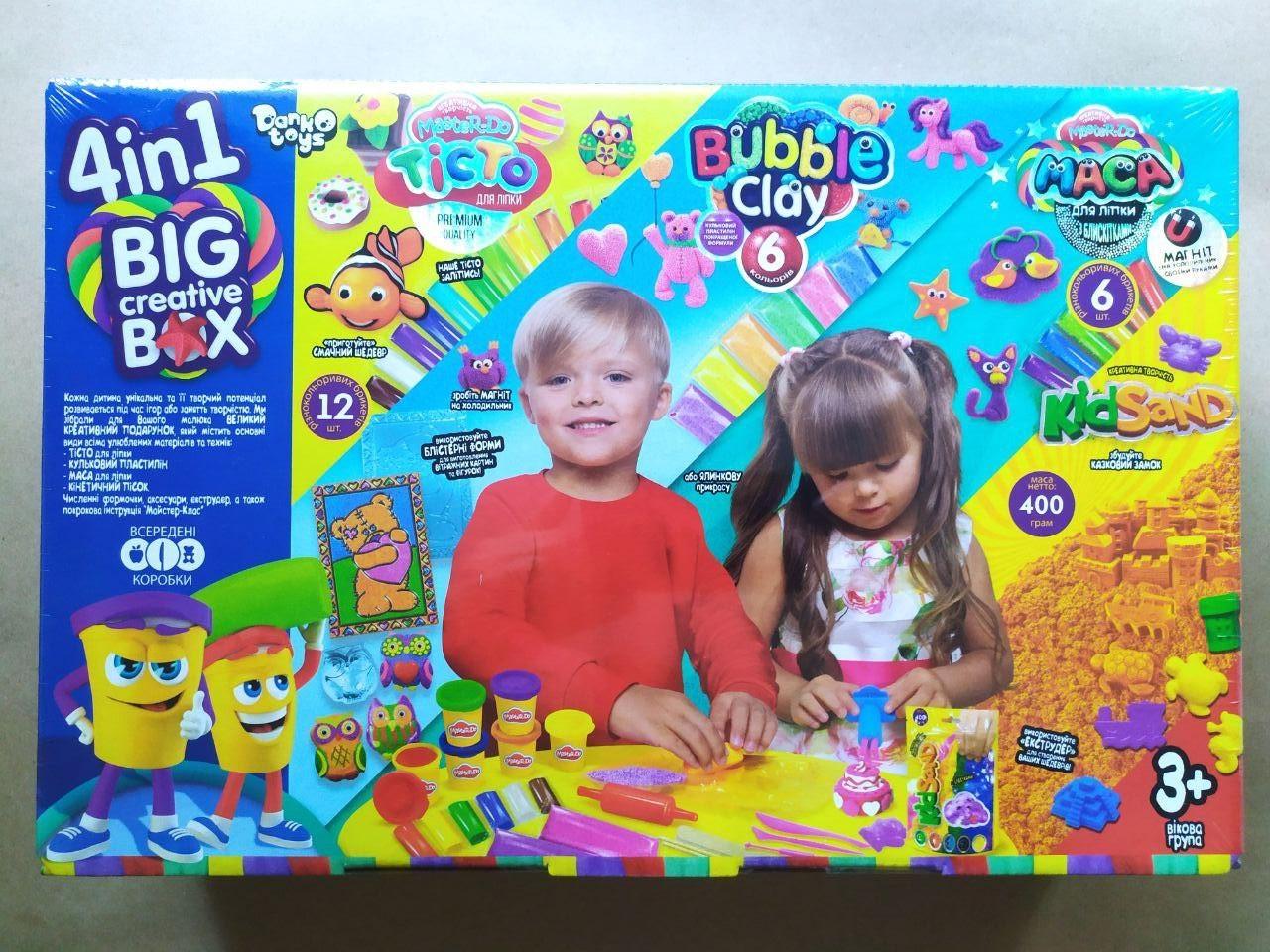 Набір для творчості Danko Toys Big creative box 4в1 (BCRB-01-01U)