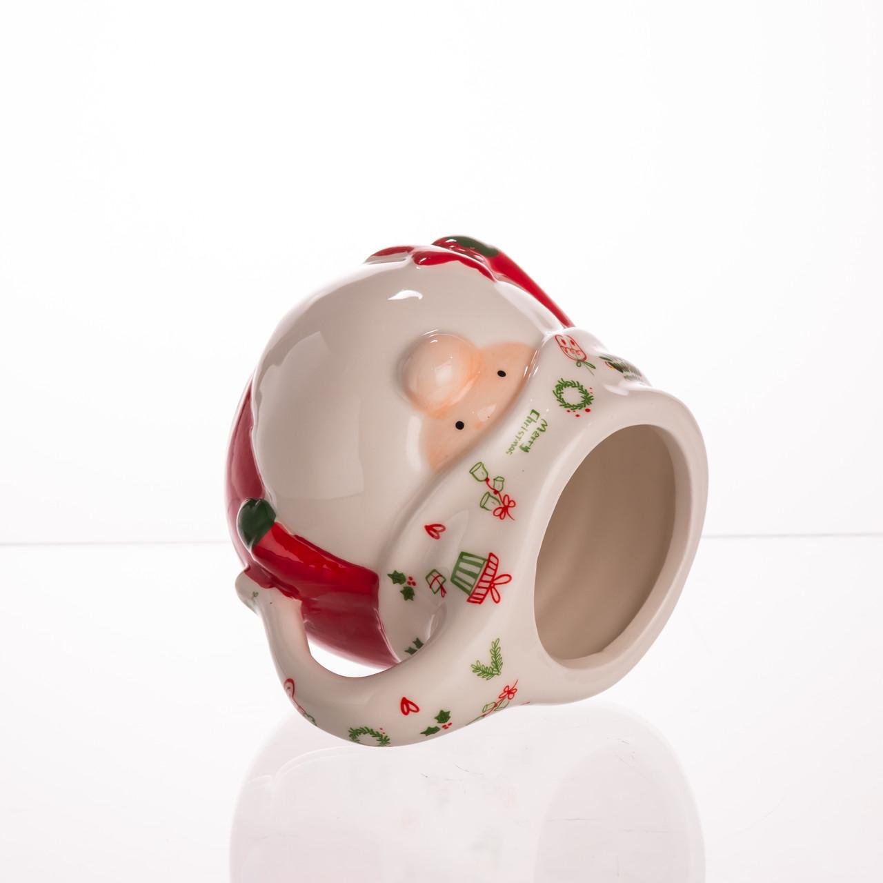 Чашка порцелянова Різдвяний гном 400 мл (CR-1-13) - фото 5 Чашка порцелянова Різдвяний гном 400 мл (CR-1-13) - фото 5