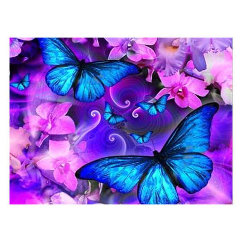 Алмазная мозаика TK Group Бабочки 40х30 см (GB76353)