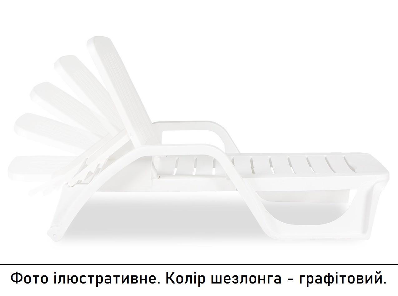 Шезлонг складной Bica Zanzibar с подлокотниками 190х71х46 см Графит (CNT00012553) - фото 7 Шезлонг складной Bica Zanzibar с подлокотниками 190х71х46 см Графит (CNT00012553) - фото 7