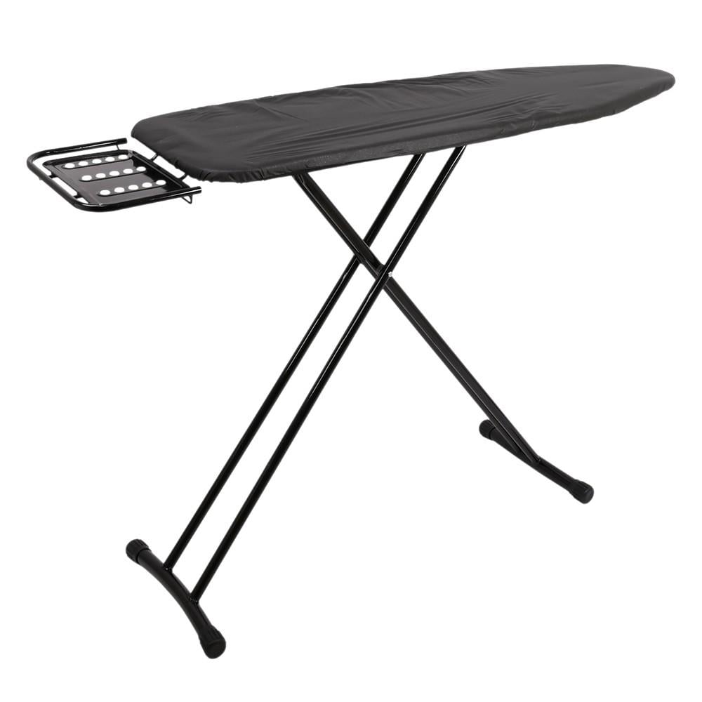 Доска гладильная складная R35092 с подставкой для утюга 122х38 см Черный (29596814)