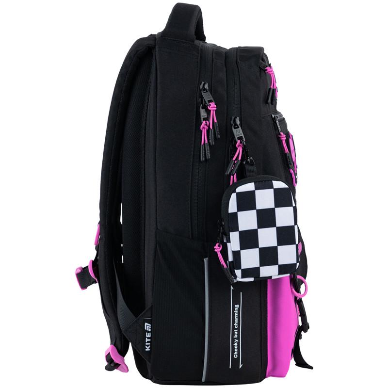 Рюкзак KITE teens котик Kuromi 42 см (HK25-2587M-2) - фото 4