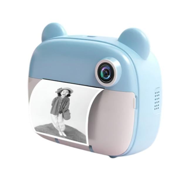 Фотоапарат дитячий з миттєвим друком Happy Day Синій Фотоапарат дитячий з миттєвим друком Happy Day Синій