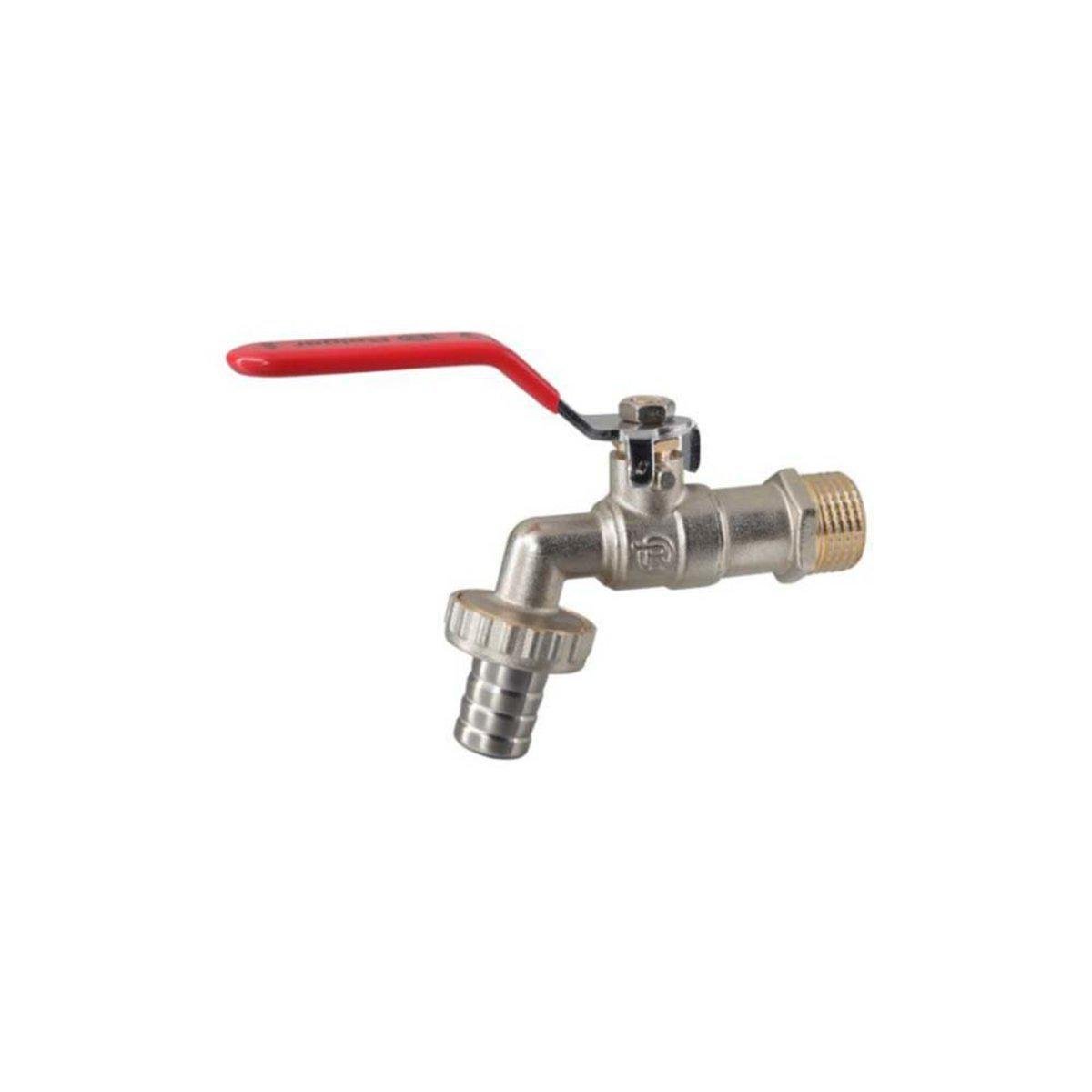 Кран шаровой REIGER С латунь 3/4" Хром (6552848)