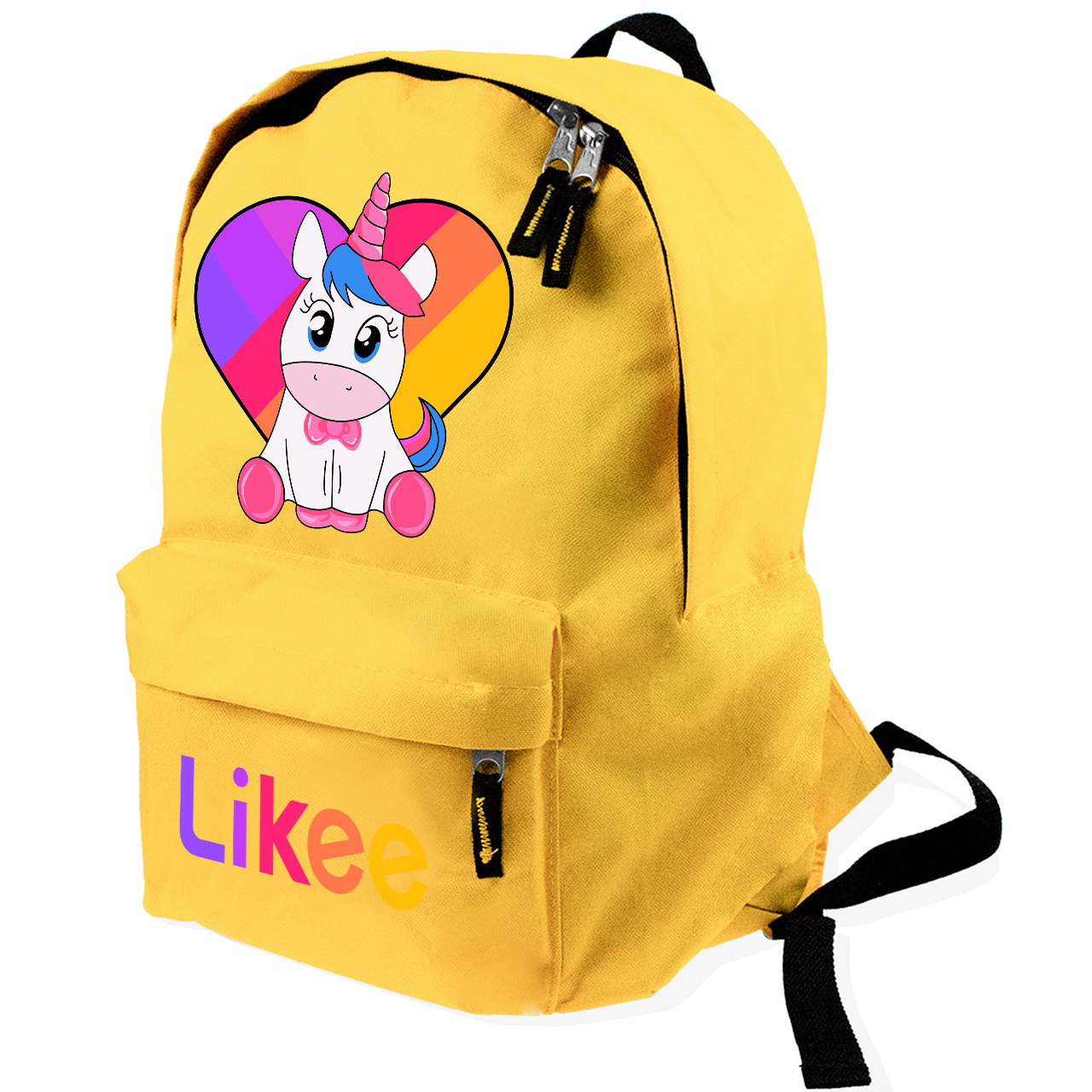 Рюкзак дитячий Likee Unicorn Жовтий (9263-1594-SY)