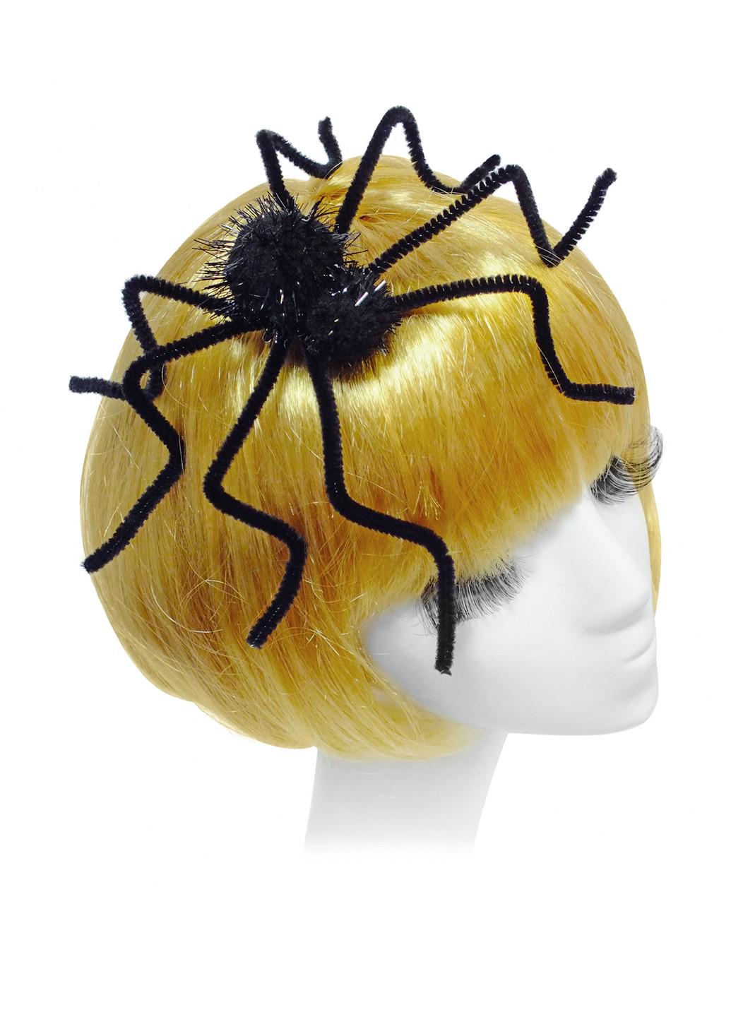 Заколка Паук большой (15-629BLK-L)