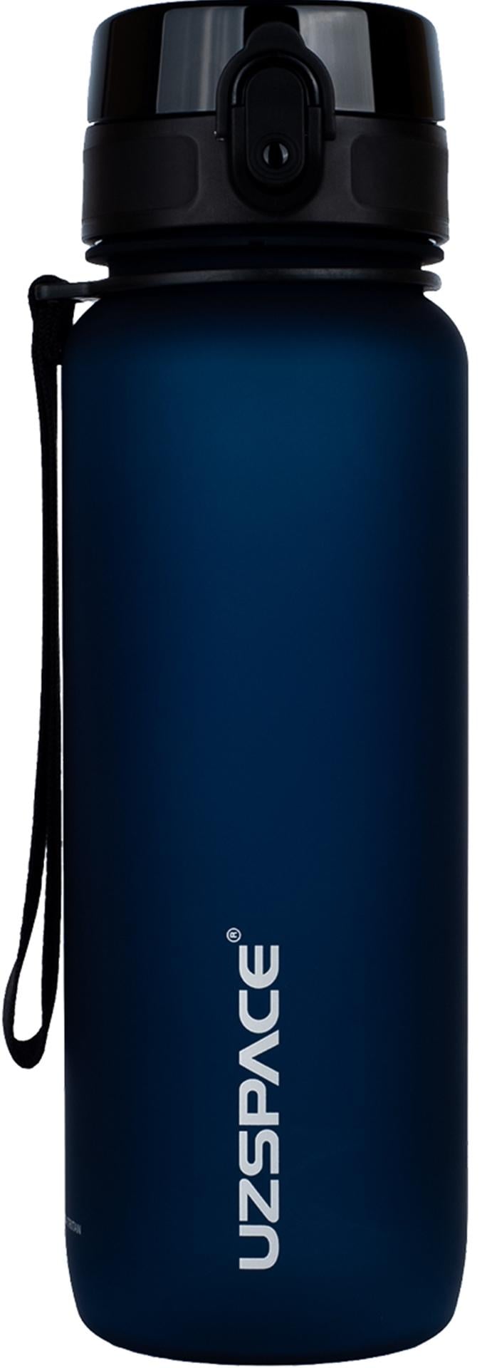 Бутылка для воды Uzspace Frosted 800 мл Темно-синий (3053) Бутылка для воды Uzspace Frosted 800 мл Темно-синий (3053)