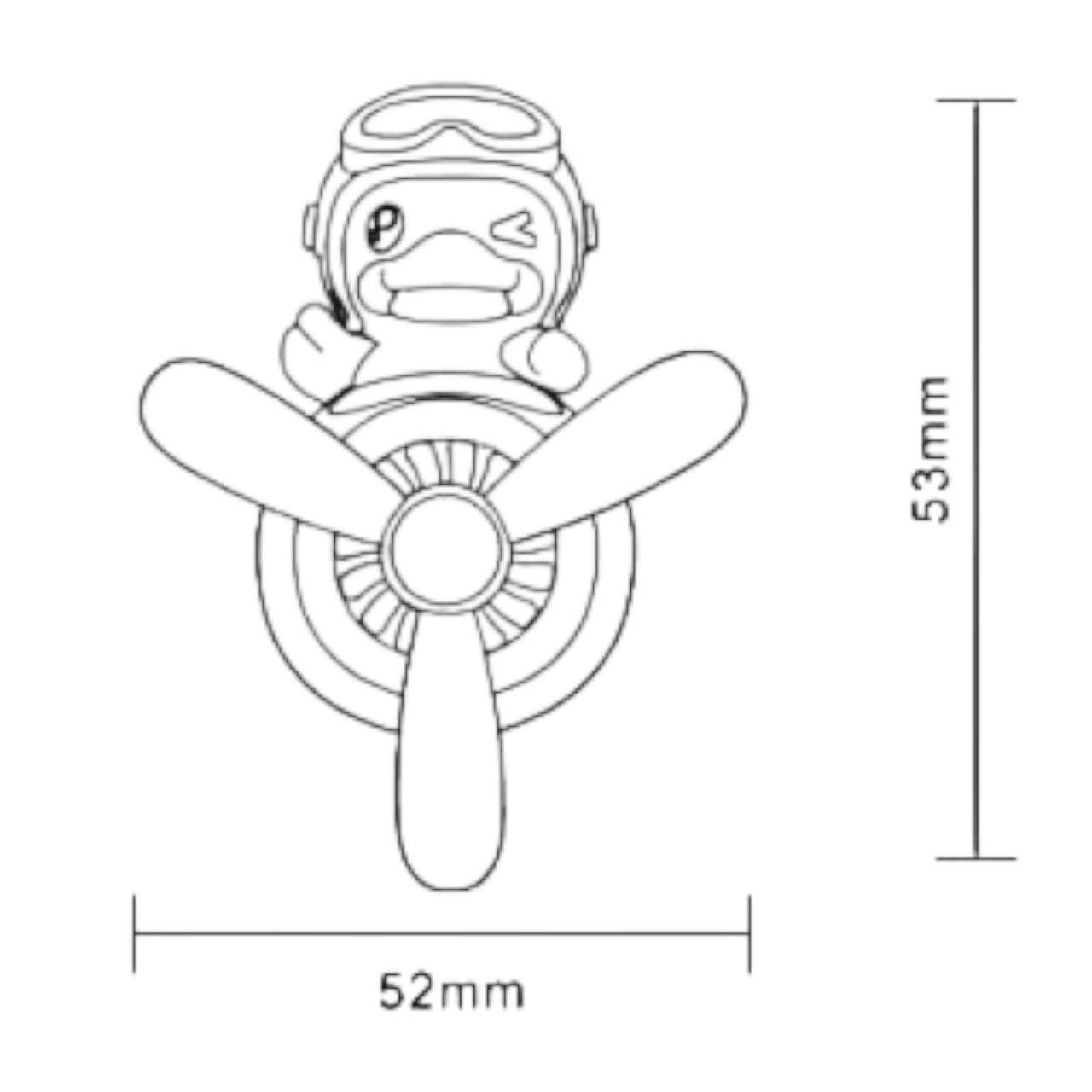 Ароматизаторы в машину пилот B.Duck на решетку - фото 11
