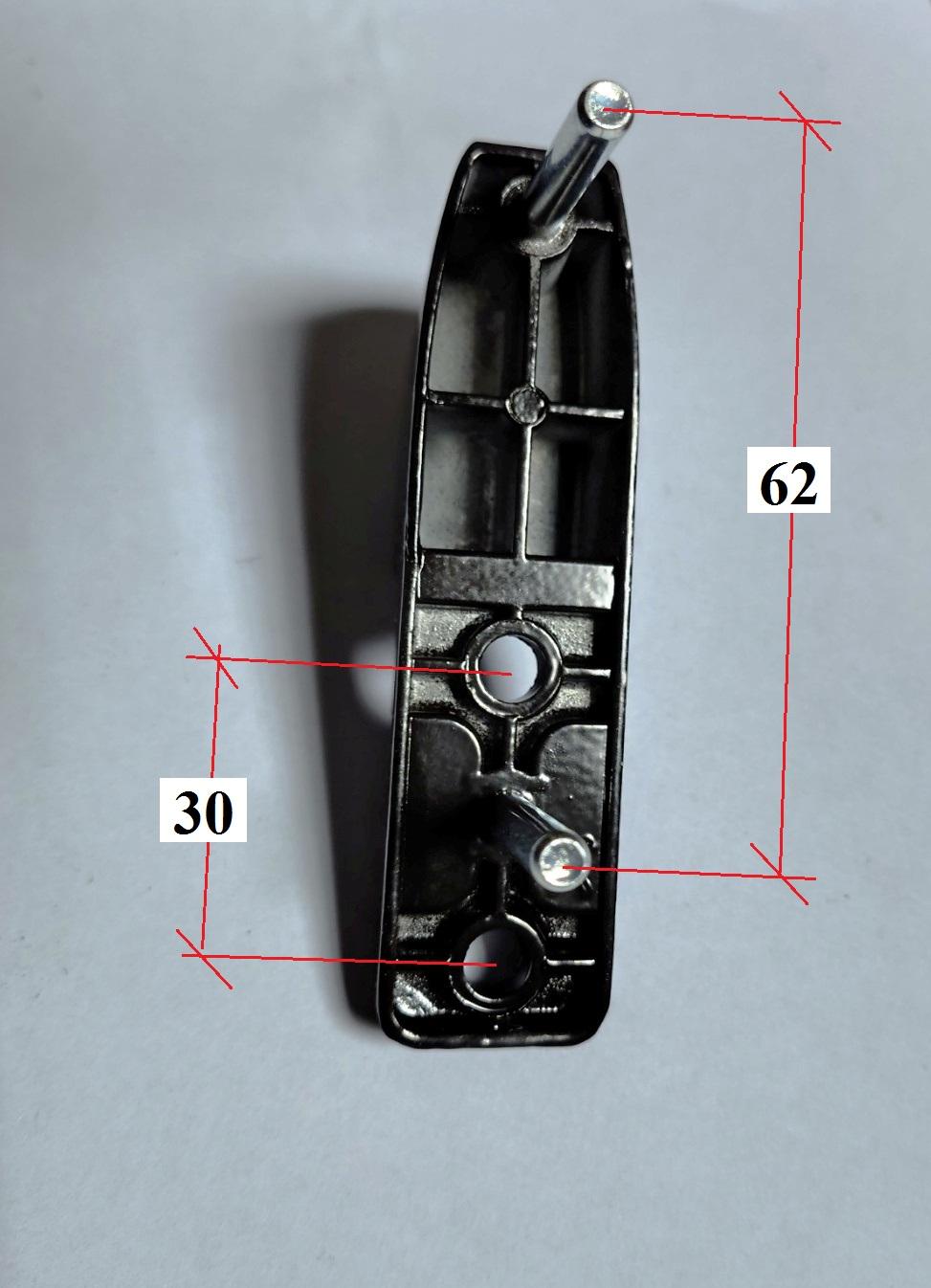 Петля для металлопластиковой двери T&T 3D 130 кг Коричневый RAL 8019 (16812) - фото 2 Петля для металлопластиковой двери T&T 3D 130 кг Коричневый RAL 8019 (16812) - фото 2
