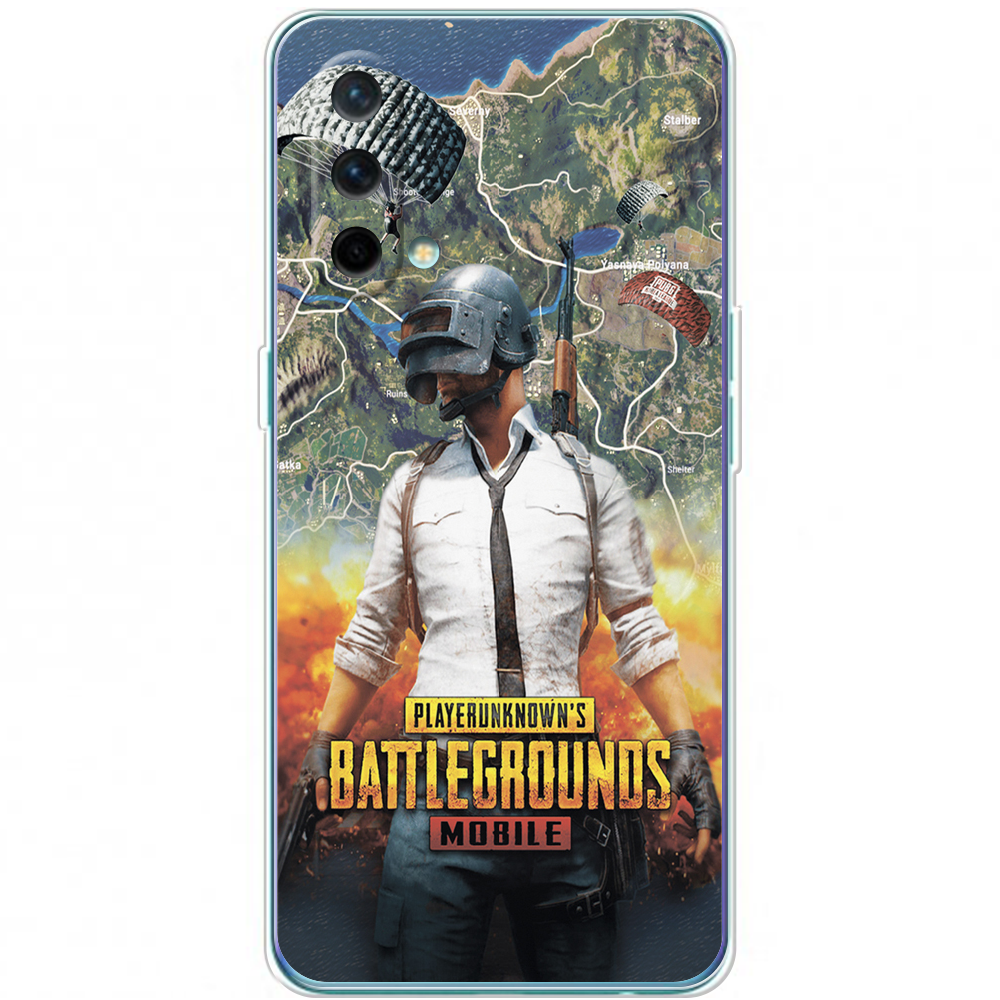 Чехол BoxFace OnePlus Nord CE 5G PUBG Mobile Прозрачный силикон (44513-up2309-44513)