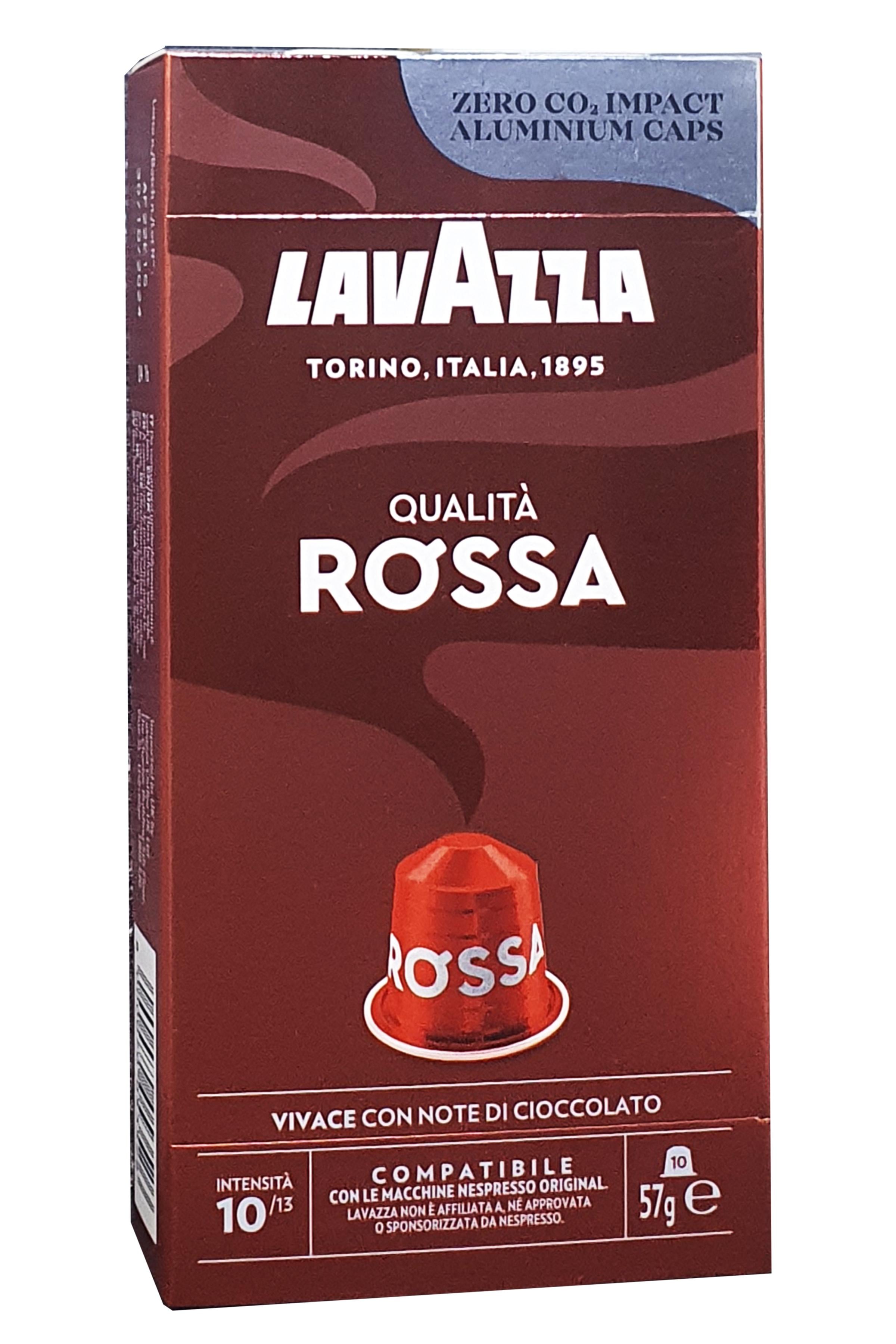Кофе Lavazza Qualita Rossa 10 в капсулах 10 шт. 57 г (58450)