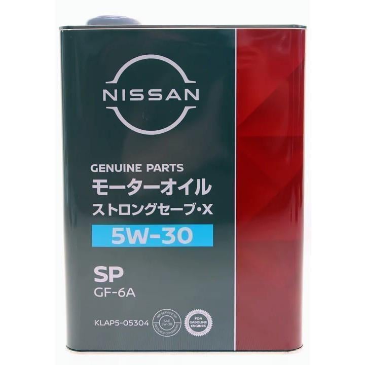 Моторное масло Nissan Strong Save X 5W-30 4 л (KLAN505304)