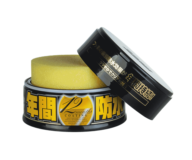 Твердый воск Soft99 Fusso Coat 12 Months Protection SF-00300 Black 200 г