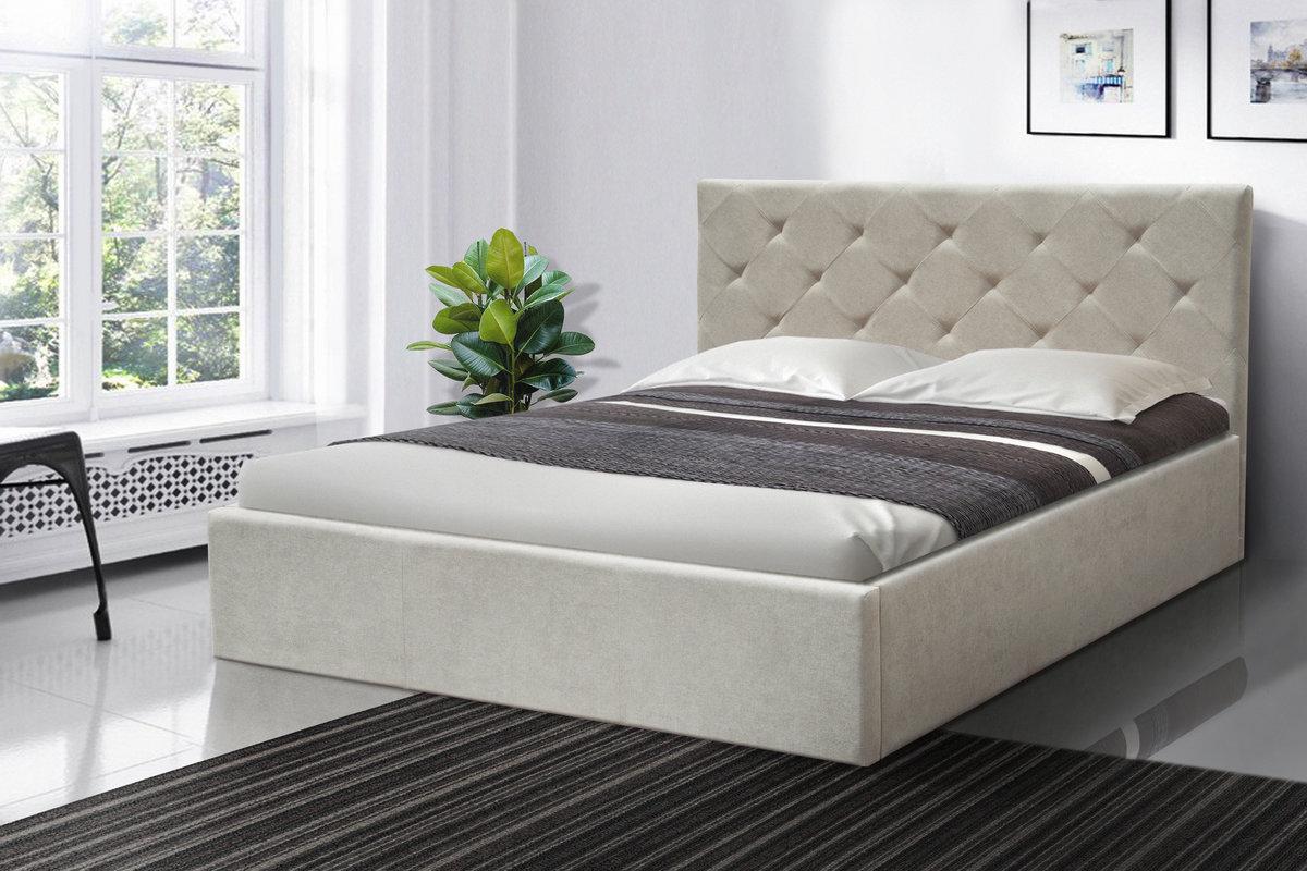 Кровать Атланта Мікс Меблі 1600х2000 мм Бежевый