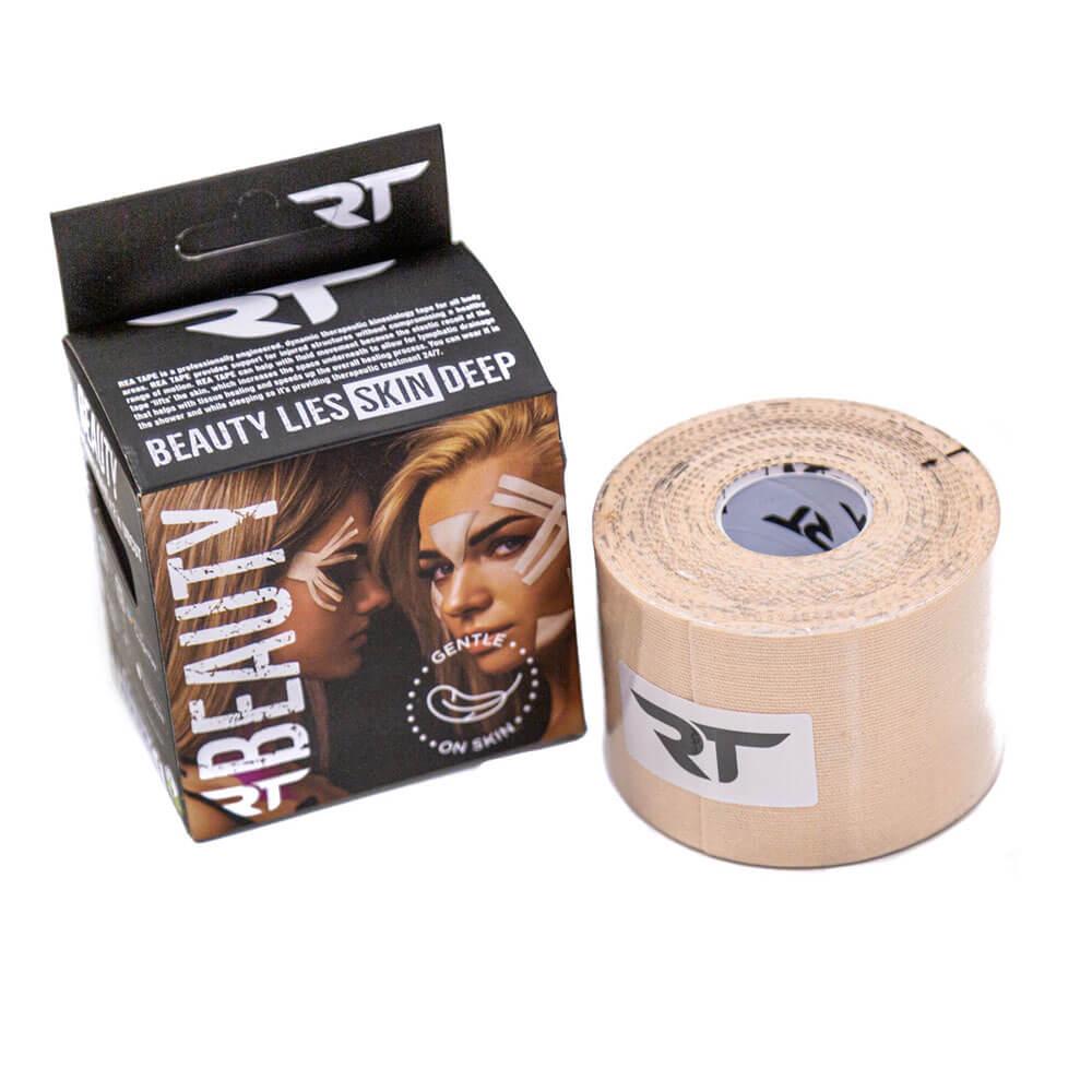 Кинезиотейп для лица REA TAPE Beauty 5 м х 5 см Beige