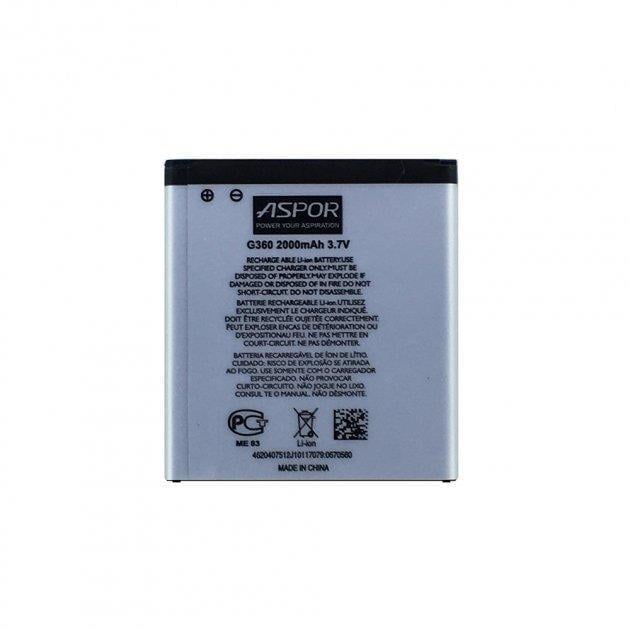 Аккумулятор Aspor для Samsung G360/J200 (EB-BG360CBE)