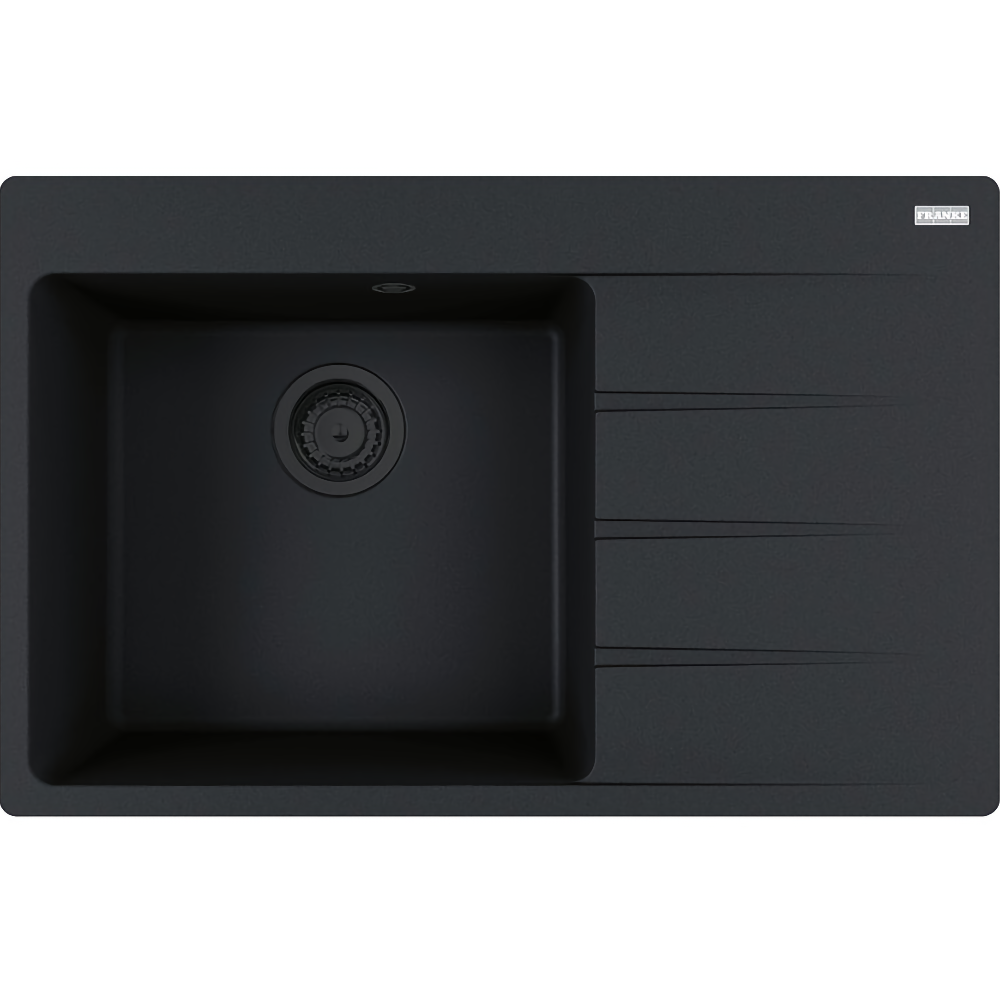 Мойка кухонная Franke гранит 114.0699.239 780x500 мм прямоугольная Черный (216593)
