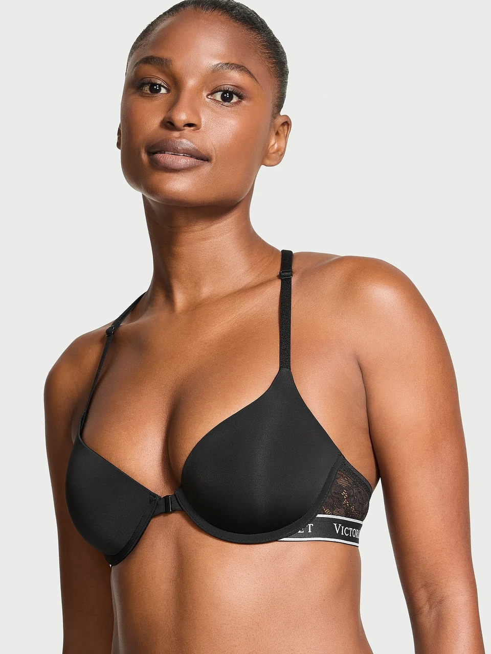 Бюстгальтер женский бюстгальтер Victoria's Secret 75D Черный (101334067)