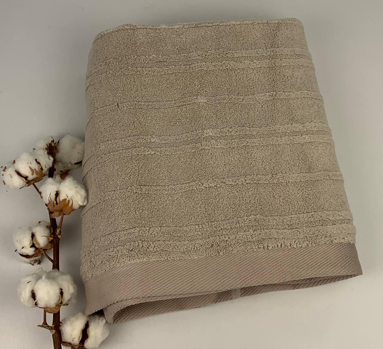 Рушник Pupilla Microcotton Cevher 70x140 см Beige (CN34192) - фото 1