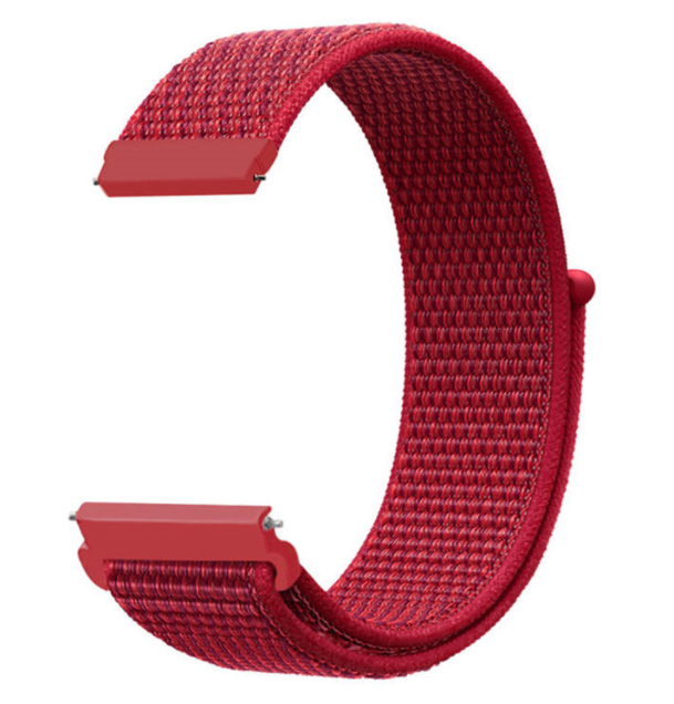 Ремешок CDK Nylon Sport Loop 20 мм для Xiaomi Amazfit GTS 2 mini Red (012415) - фото 1 Ремешок CDK Nylon Sport Loop 20 мм для Xiaomi Amazfit GTS 2 mini Red (012415) - фото 1