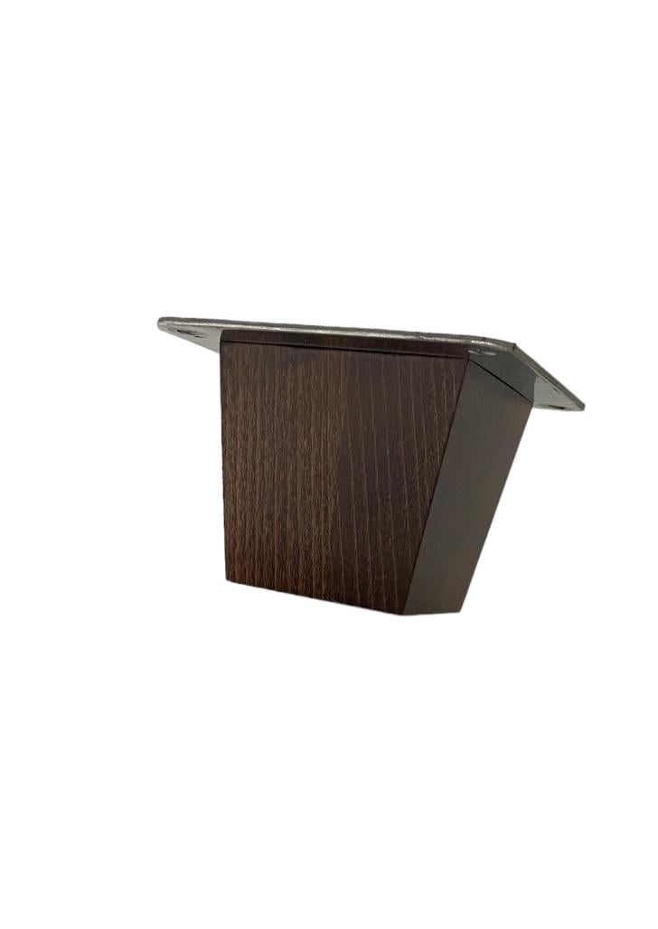 Комплект ножек мебельных для пуфов и комодов Орех - фото 3