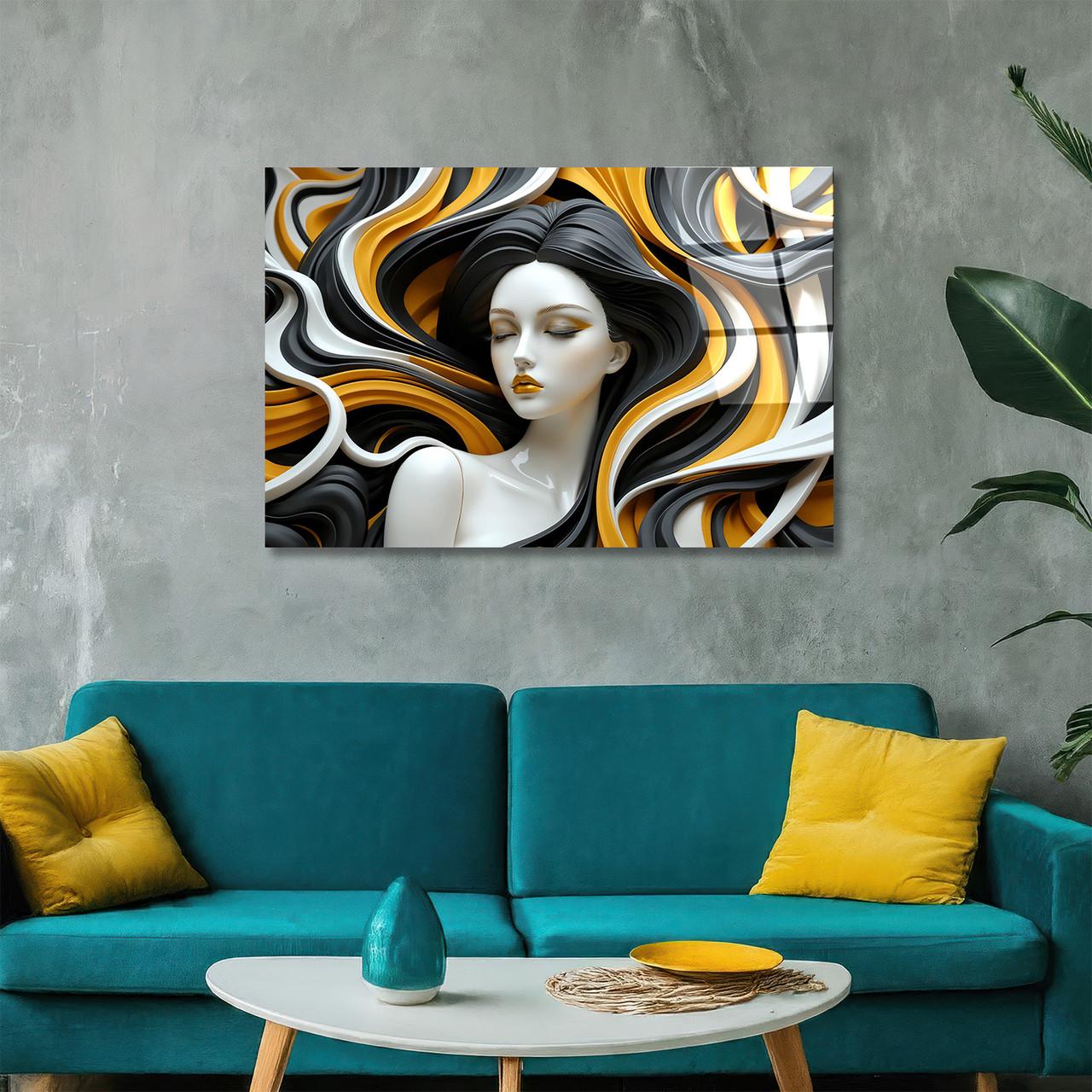 Картина на стекле NovellaPrint Элегантность 60х40 см (4009.1)