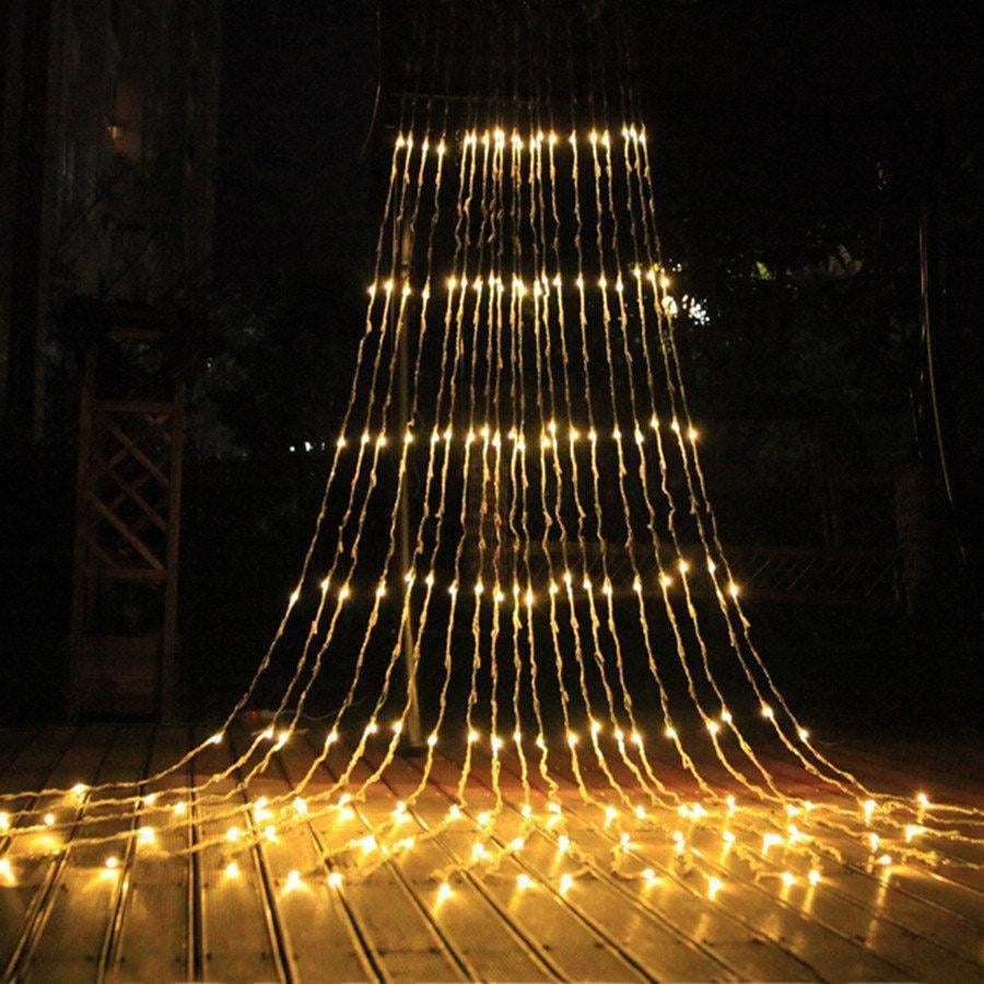 Гірлянда-водоспад Xmas 2х2 м 160 LED теплий Білий