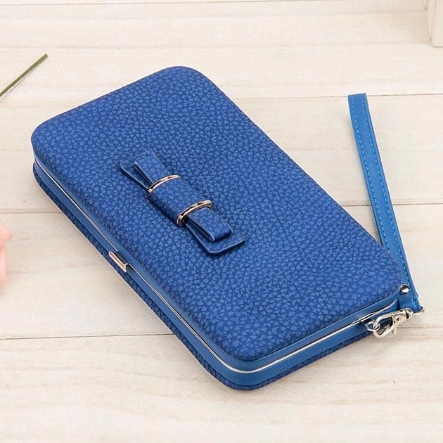 Кошелек женский Baellerry Pidanlu N1330 экокожа Blue (14673327)