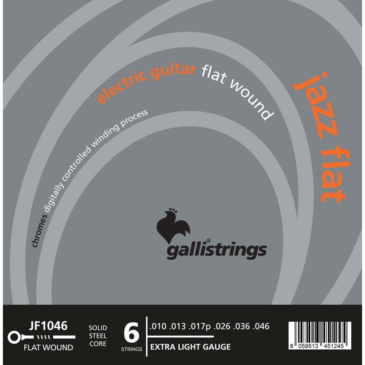 Струни для електрогітари GalliStrings JF1046 Extra Light Tension (58952)