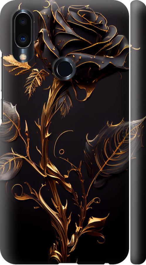 Чехол на Meizu Note 9 Роза 3 (5552m-1689-42517) Чехол на Meizu Note 9 Роза 3 (5552m-1689-42517)