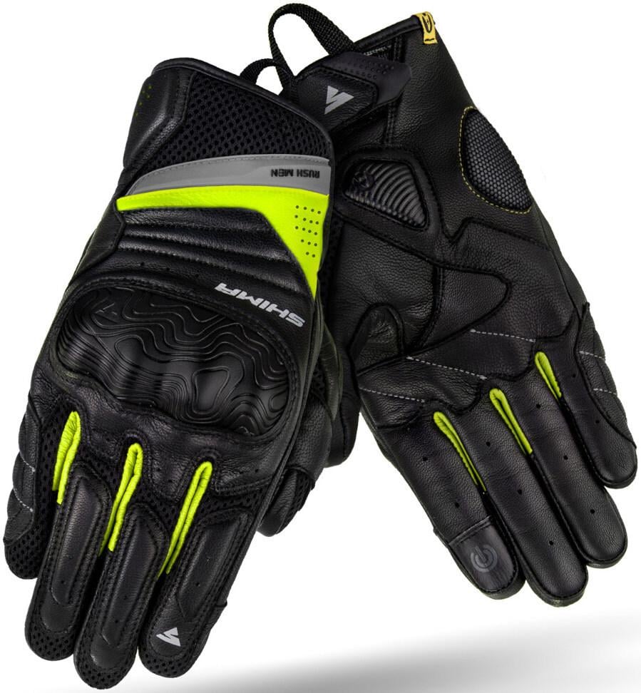 Мотоперчатки SHIMA Rush 2XL Yellow (31592)