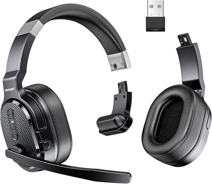 Гарнітура TECKNET Bluetooth Trucker бездротова з мікрофоном