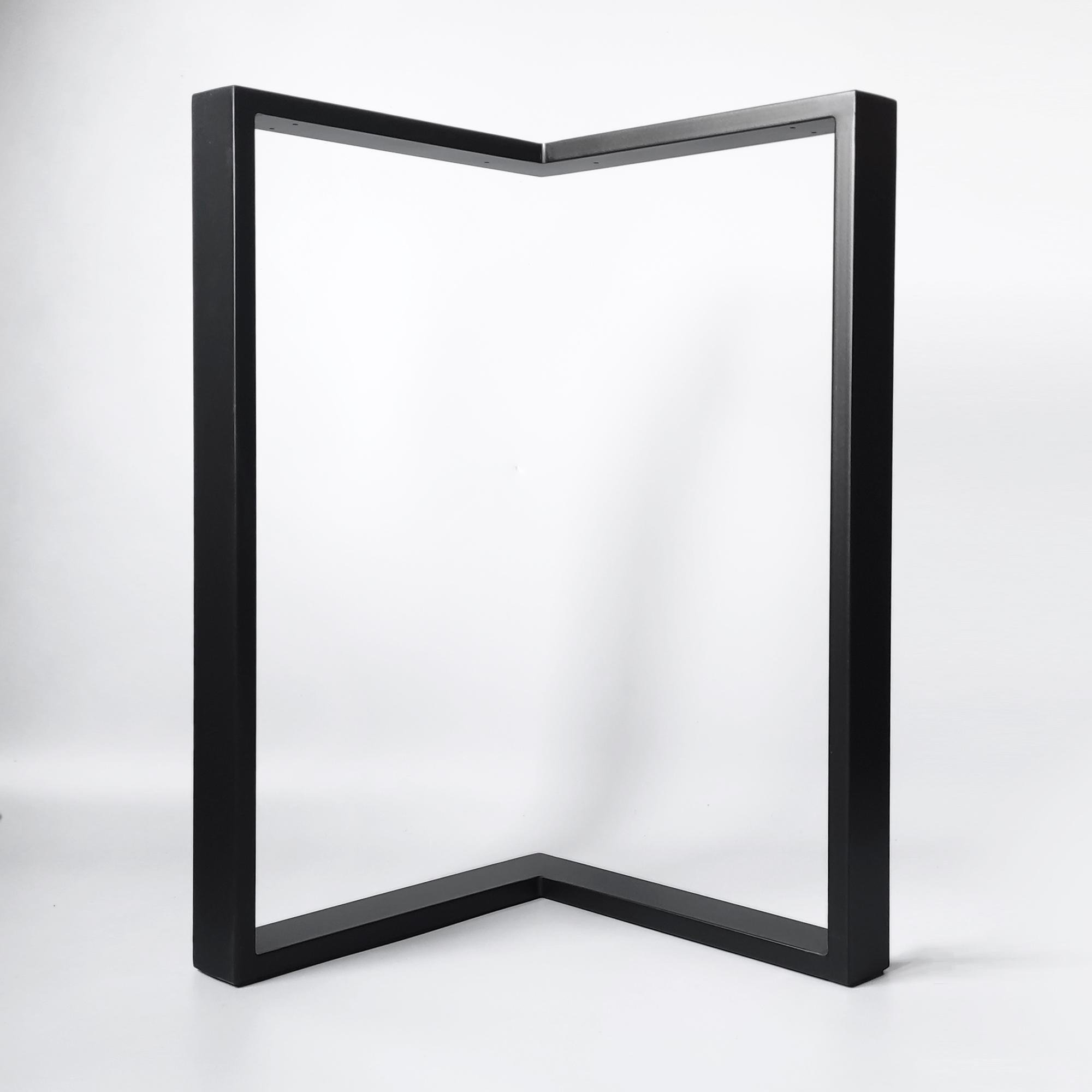 Опора для стола из металла 566х325 мм H 730 мм Черный (1126) - фото 2 Опора для стола из металла 566х325 мм H 730 мм Черный (1126) - фото 2