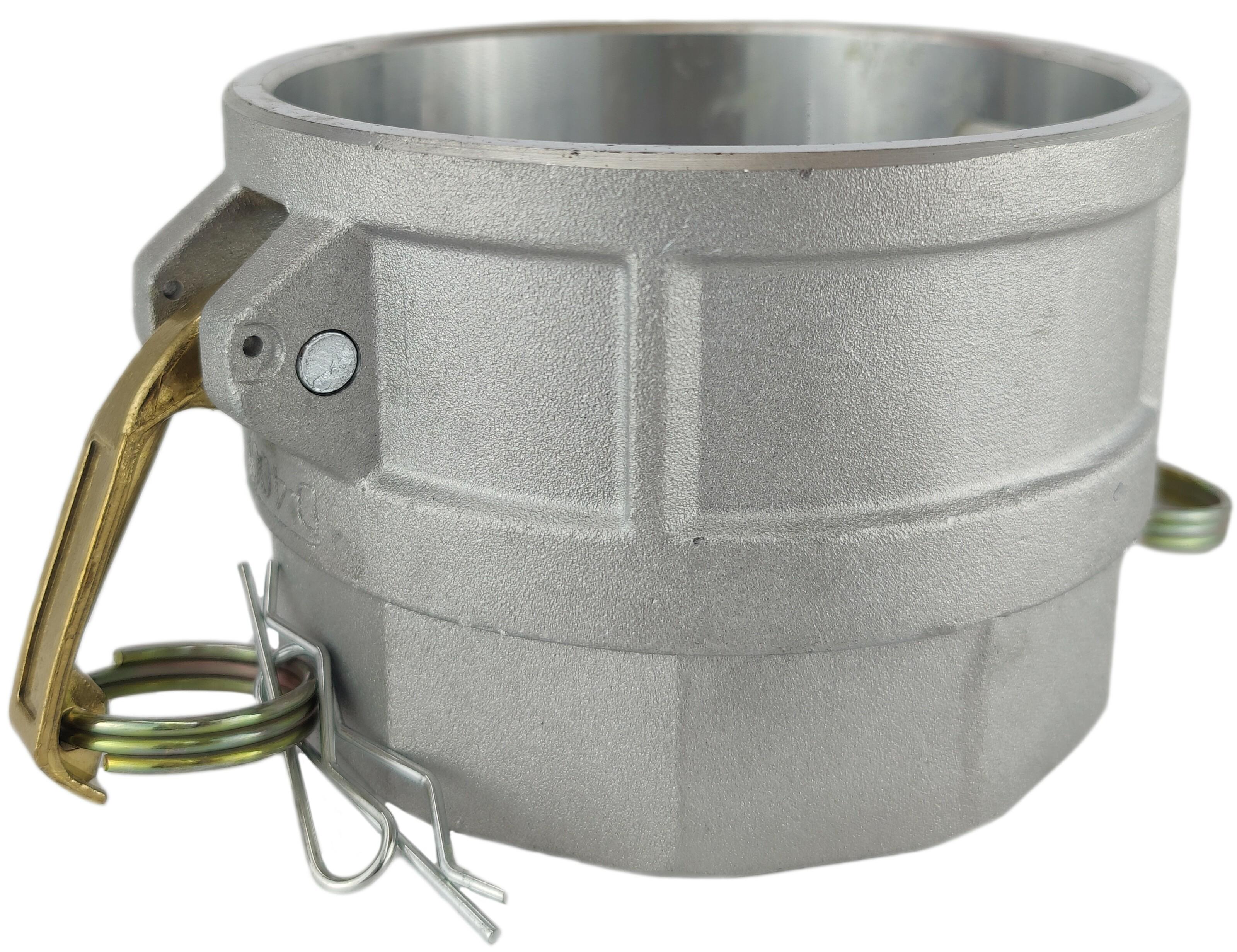 Муфта camlock тип D с внутренней резьбой BSPP ШРЗ алюминий D-400 4" (50230064)