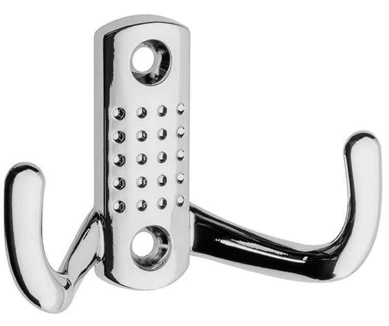 Гачок для одягу настінний GTV B0-K23 металевий Хром (24786423) - фото 1 Гачок для одягу настінний GTV B0-K23 металевий Хром (24786423) - фото 1