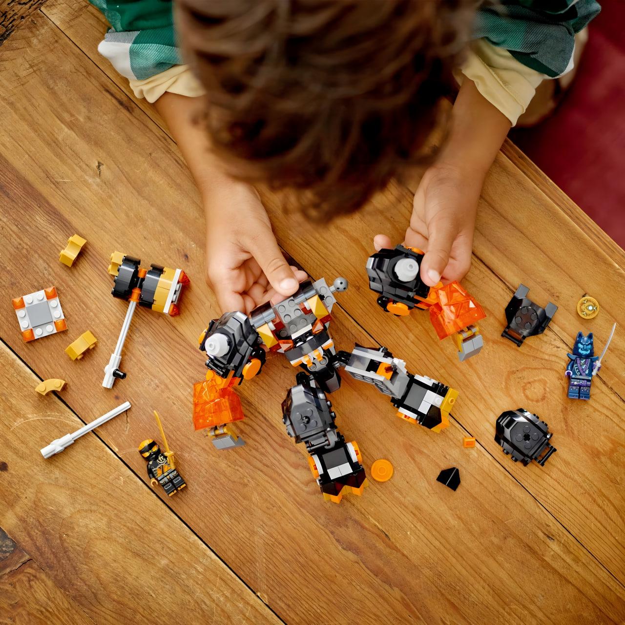 Конструктор детский Ninjago Робот земной стихии Коула 267 дет. (11806) - фото 7 Конструктор детский Ninjago Робот земной стихии Коула 267 дет. (11806) - фото 7